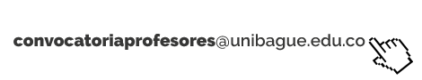 correo convocatoria docentes 2020a Universidad de Ibague