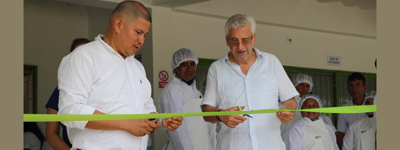 Se inauguró la primera planta procesadora de harina de cachaco en Natagaima (Tolima), en la que la Universidad de Ibagué cumplió un papel relevante al aportar, a través del estudiante Juan Guillermo Beltrán, su diseño y su ejecución industrial.