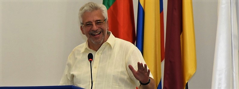 Imagen del ex rector de Unibagué Hans-Peter Knudsen