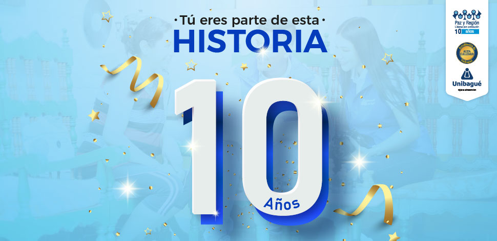 Conmemoración 10 años de vida institucional del Semestre Paz y Región